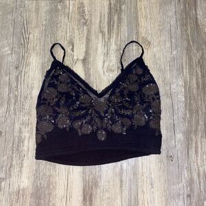 Intimately Free People Sparkly Crop Top